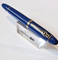 Jinhao 159 Rollerball Stift, Blau/Gold - Edles Schreibgerät