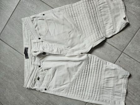 Weisse Jeans Shorts Grösse M