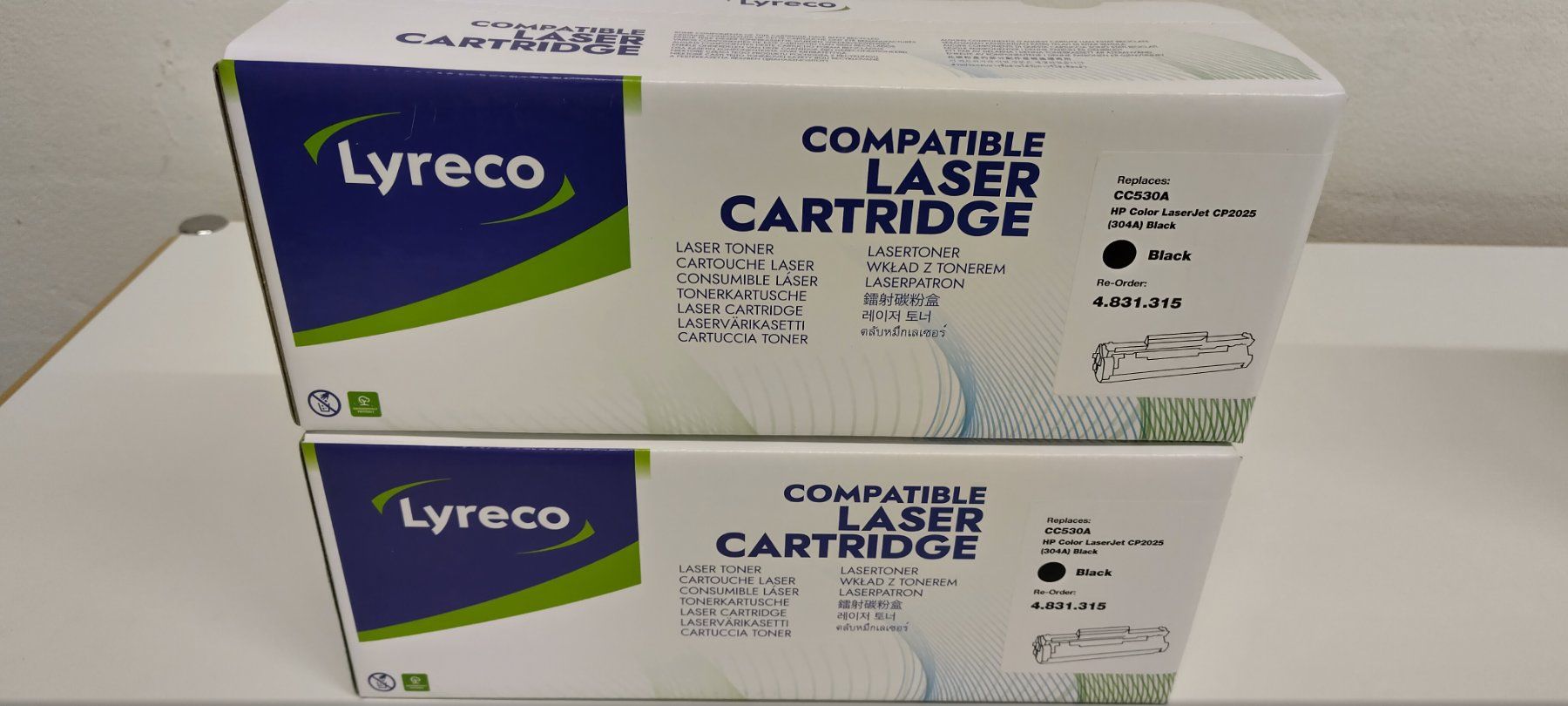 Hewlett Packard Cartouches & Toner: HP 2025, 2320, 2stk. Schwarz – Neuf avec emballage d'origine à Rothrist par Sheriff94