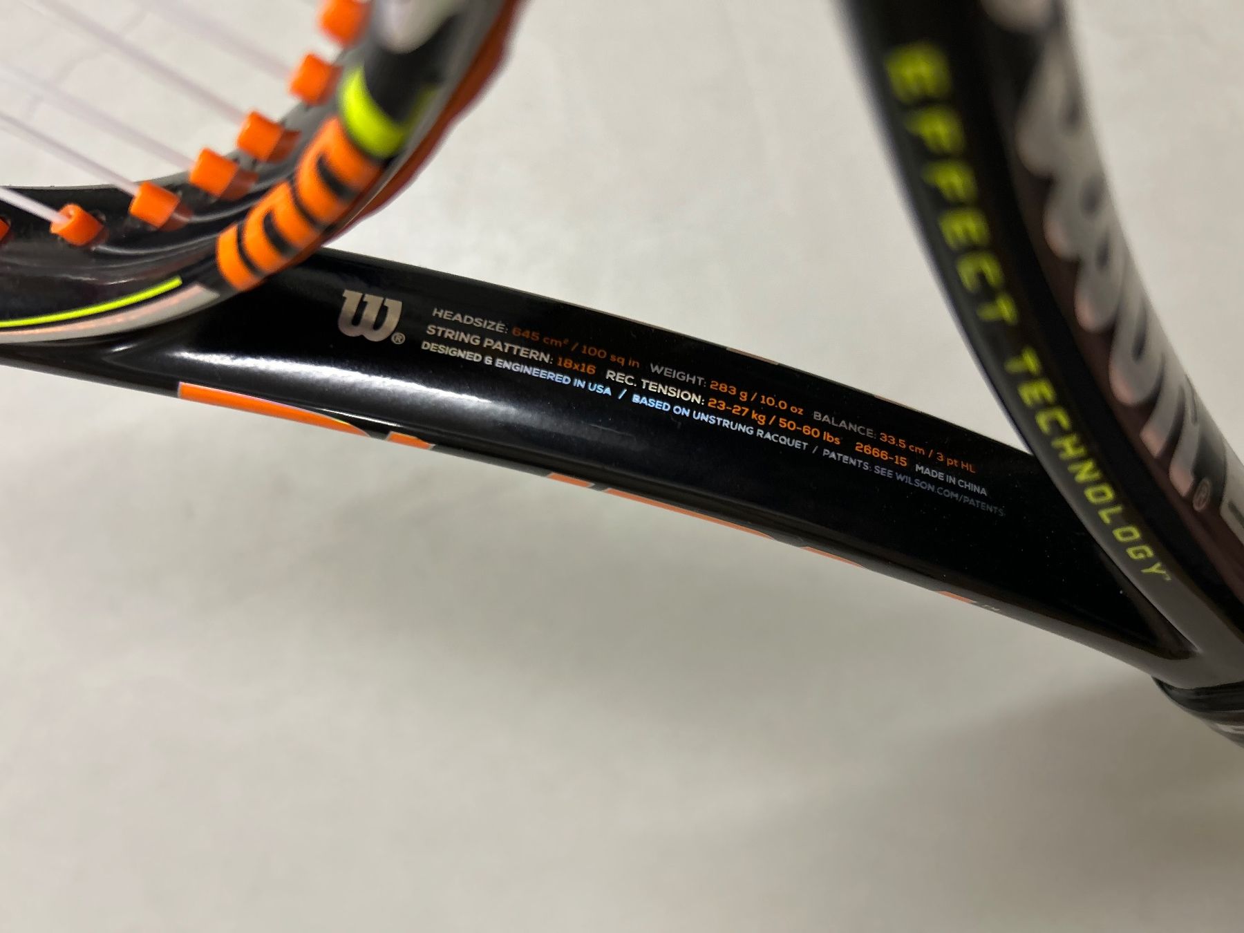 Wilson Racchette: Wilson Burn 100 LS – Usato da Lütisburg venduto da Gizmo02 5