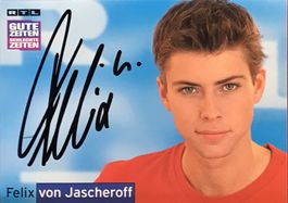 Felix von Jascheroff Autogramm signiert Foto 10x15cm