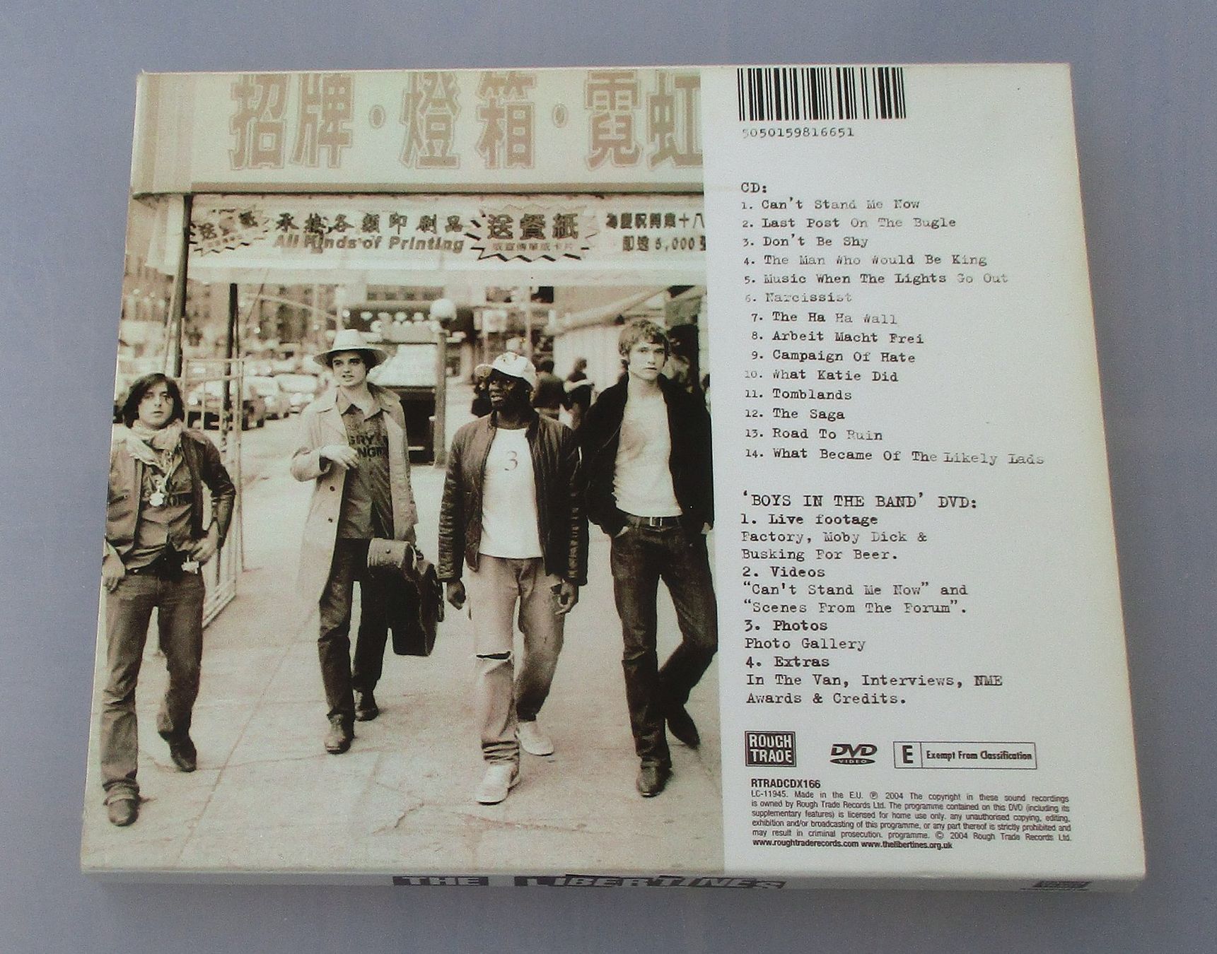 CDs: THE LIBERTINES - The Libertines CD & DVD – Gebraucht aus Wattwil von Muriel11 1