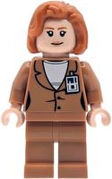 LEGO | Minifigure idea285 Dana Scully - Medium Nougat Outfi