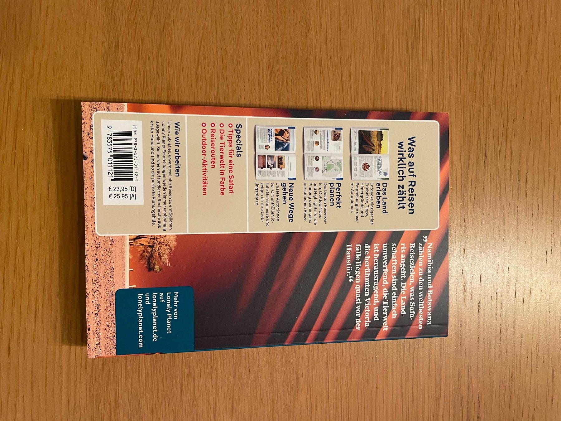 Libri: Namibia & Botswana lonely planet - Reiseführer – Nuovo (secondo la descrizione) da Zürich venduto da snowow 1