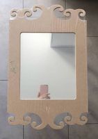 Miroir en bois à décorer