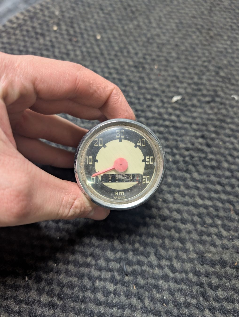 Sachs Pièces pour mobylette: Puch Sachs VDO Tacho Eierlampe  – D'occasion à Mellingen par jea_hkf9