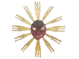 Maske Sonnenteufel antik
