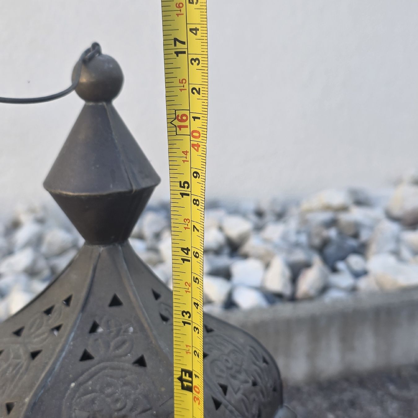 Lanterne: Laterne Metall Glas orientalisch 6-eckig  gebraucht – Usato da Rheinsulz venduto da Gilea 4
