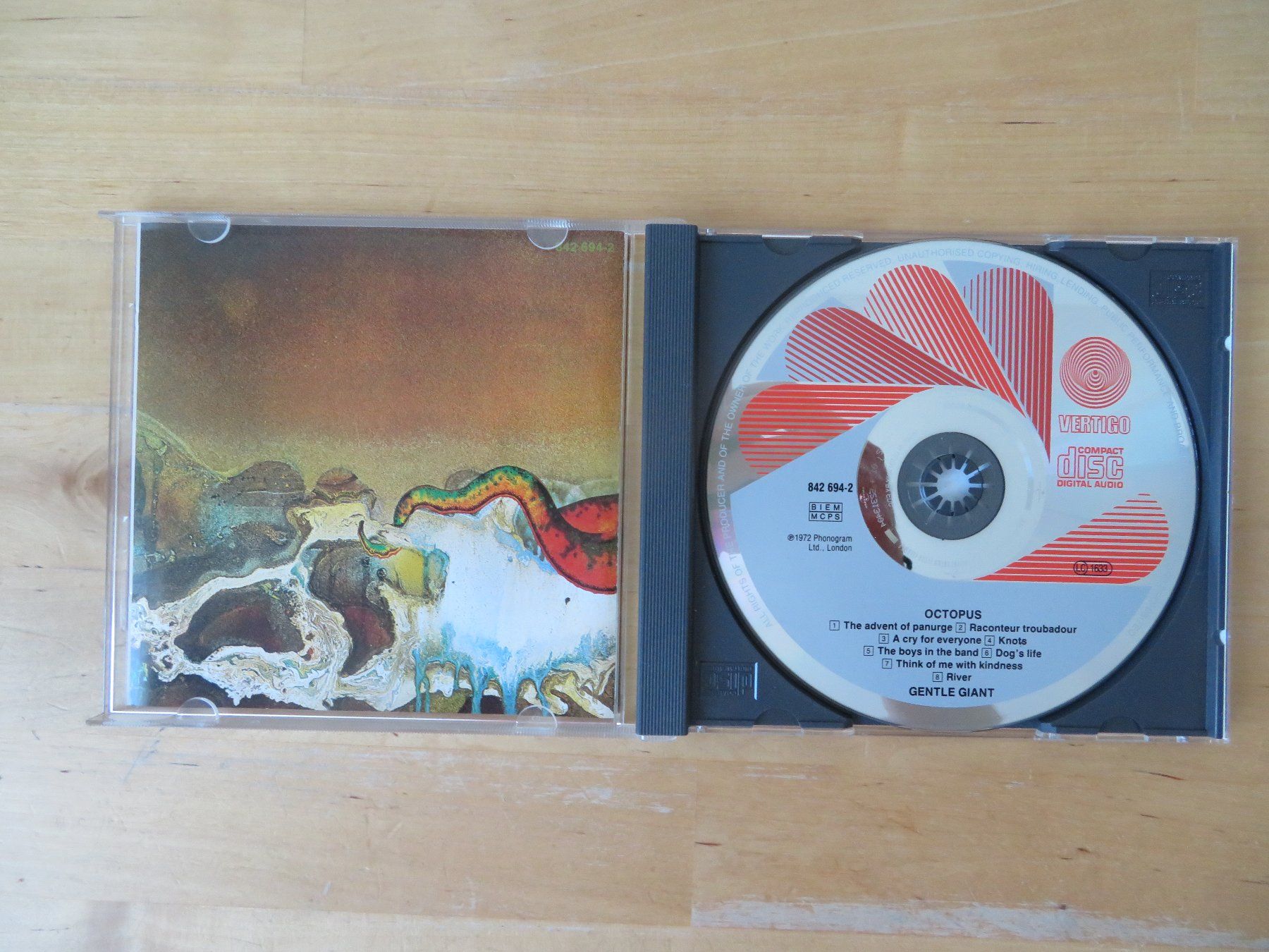 CDs: GENTLE GIANT "Octopus" – D'occasion à zürich par Goldimmund 1