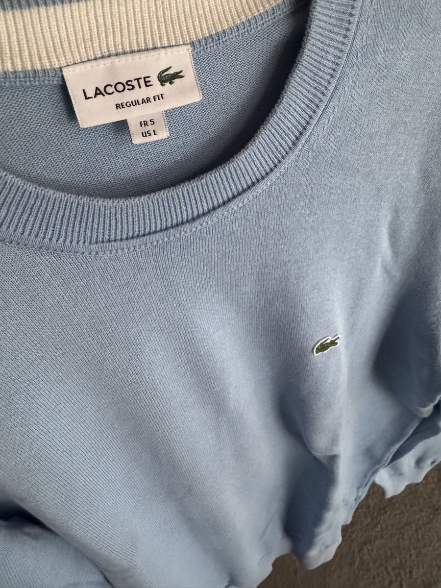Lacoste Maglioni & Felpe: Lacoste Pullover Grösse L hellblau leicht – Nuovo (secondo la descrizione) da Kirchberg BE venduto da zil_s7sd 1