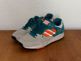 Adidas Tech Super "Miami" Gr. 42 – beige/petrol/orange