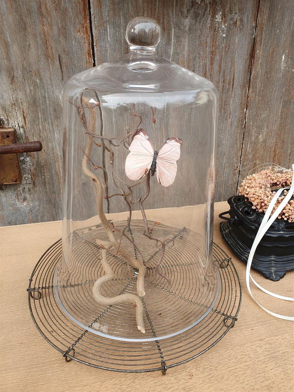 Sottobicchieri: Untersetzer Gitter Tablett Gartendeko Shabby Chic Antik – Usato da Marbach SG venduto da ShabbyChicBrocante