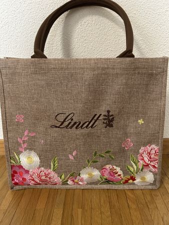Lindt Tasche, neu, Frühling Design, Baumwolltasche, TOP!