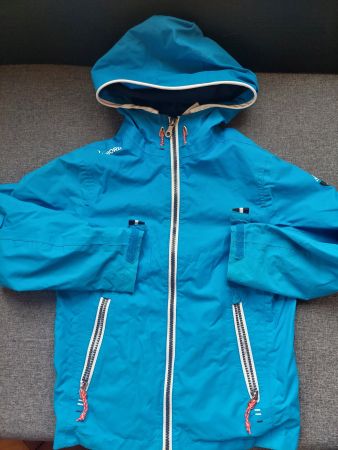 Tribord Segeljacken / Regenjacke Grösse 125-132 Blau
