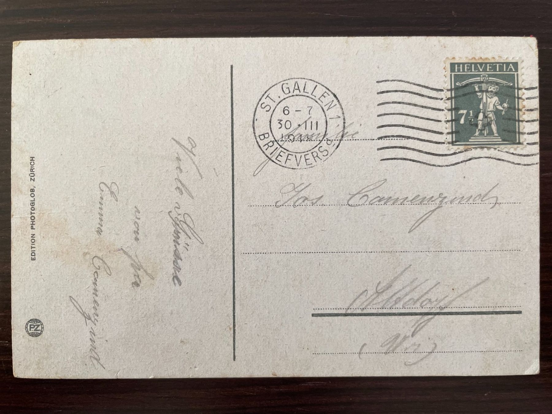 Cartes postales: ST. GALLEN Marktgasse, 4 Ansichtskarten – D'occasion à Wald ZH par TLILEF 4