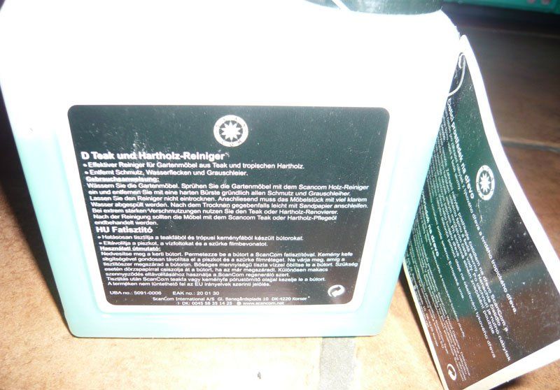 Hochdruckreiniger: Teak Cleaner – Neu und originalverpackt aus Ruggell von Btt 1