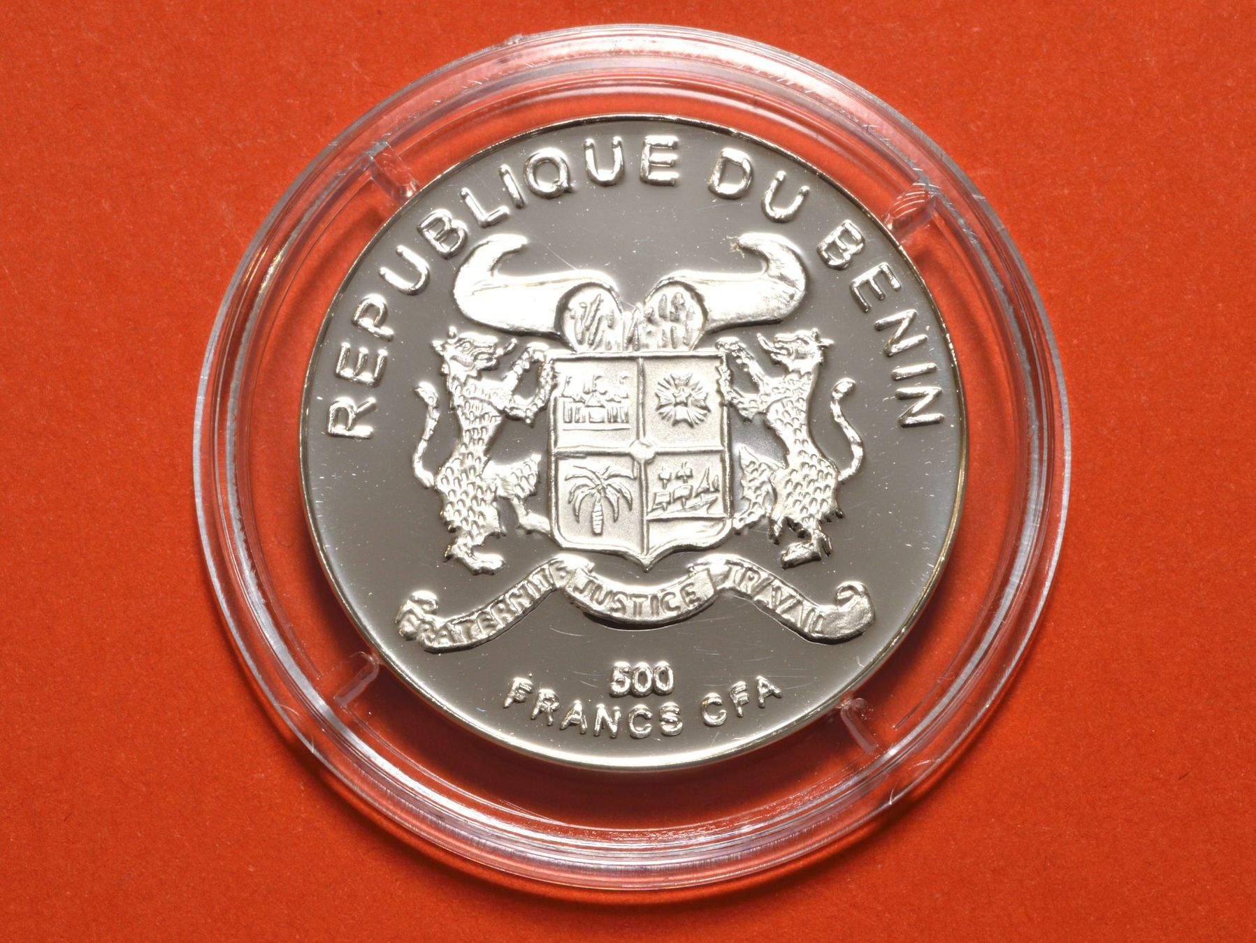 Alle Münzen: 500 CFA Francs Benin 1995 Silber – Gebraucht aus Oberglatt ZH von ZH111 1