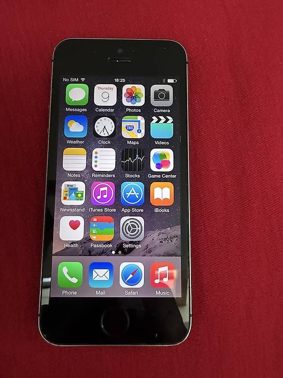 Handys / Smartphones: iPhone 5s Space Grau 16GB iOS 8.1.2 – Gebraucht aus Altikon von nag_hhy5