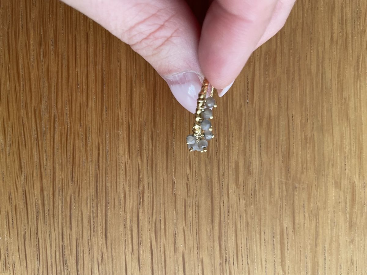 Pompidou Ringe: Pompidou Boho Ring vergoldete mit beweglichen Labradoriten – Neu (gemäss Beschreibung) aus Muttenz von stoeberi01 3