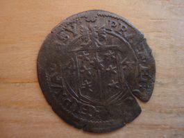 (H6) Wallis Halbbatzen 1644