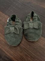 Krabbelschuhe Hobea 12-18 Monate (20/21), Wildleder grün