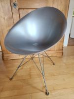 Design Stuhl Starck EroIsI by Kartell Gestell verchromt