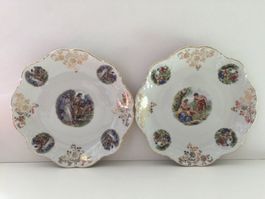 WINTERLING BAVARIA 2 x assiettes / Teller (1950-1990)
