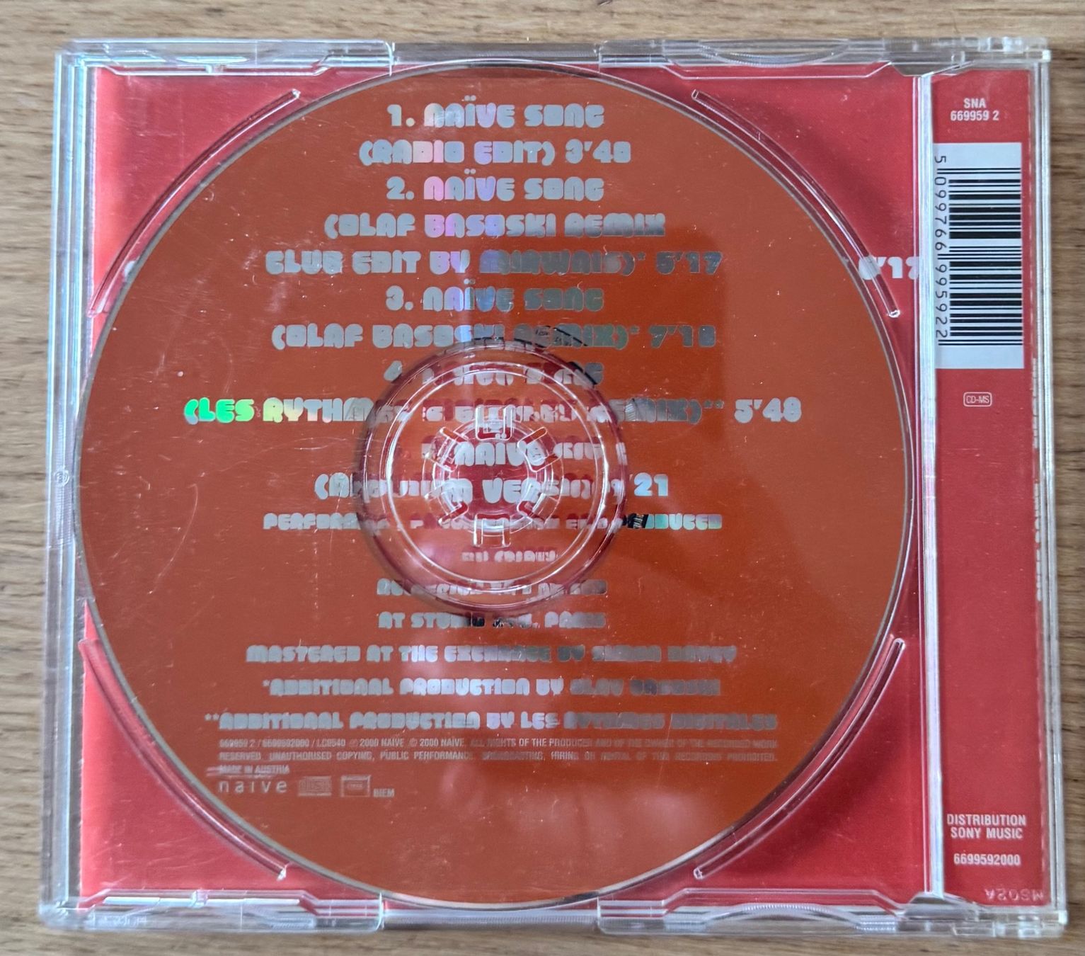 CD: Mirwais – Usato da Lausanne venduto da davzic 1