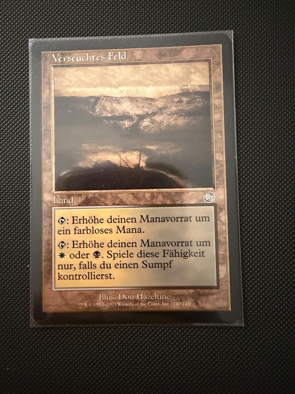 Magic The Gathering Sammelbilder & Trading cards: Verseuchtes Feld – Gebraucht aus Ulisbach von joelsj