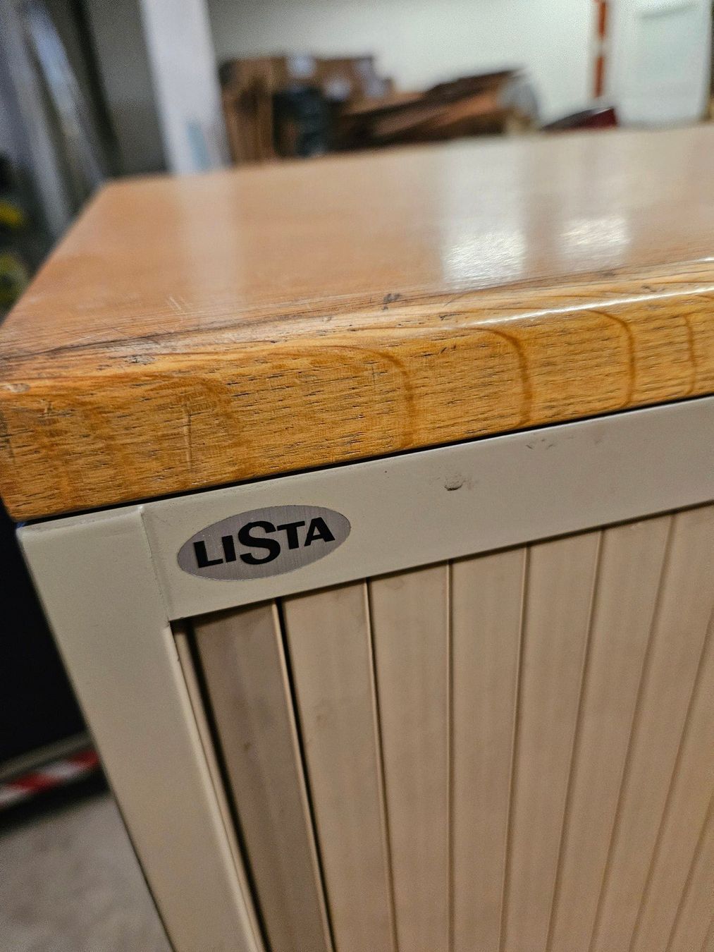Armadi: LISTA Rolladenschrank Stahl Holzplatte – Usato da Stans venduto da sarolite 1