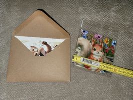 Squirrel, écureuil, Eichhörnchen, Geschenktüte, Scoiattolo