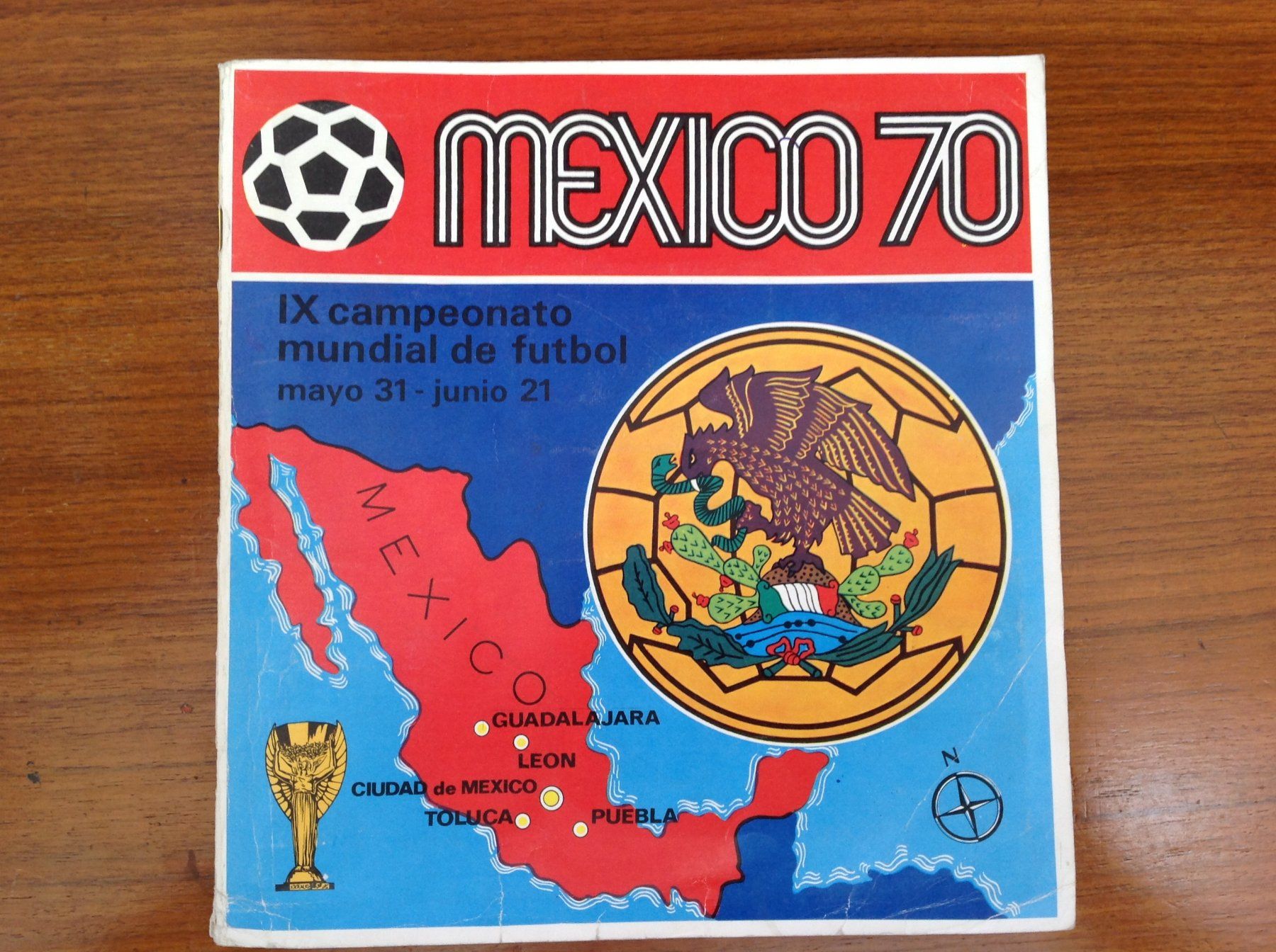 Panini Carte collezionabili: foot mundial WM Mexico 70 - Album Panini – Usato da Vuiteboeuf venduto da broticaire