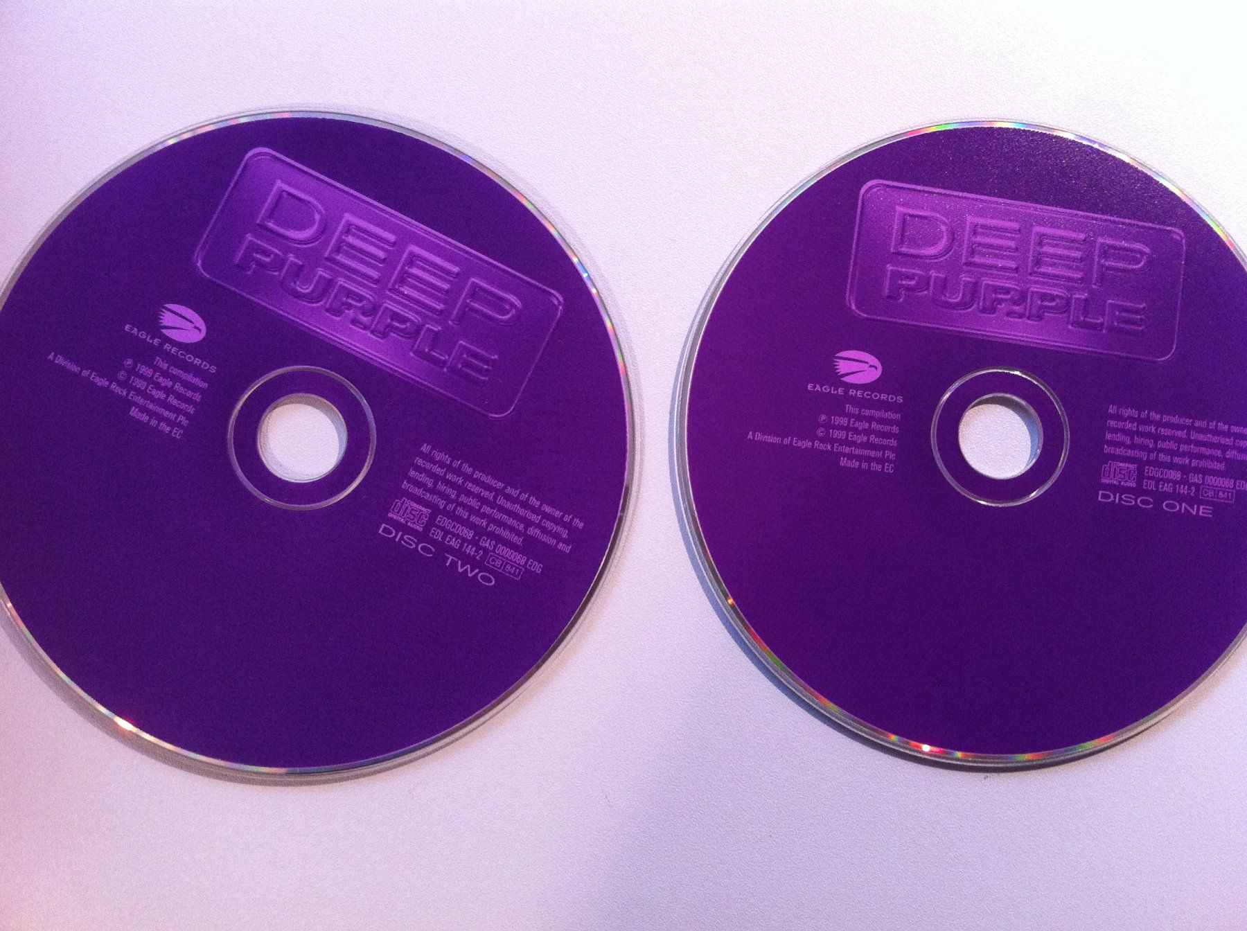 CD: 2 CD "Deep Purple – Usato da Brunnen venduto da Artemis53 3