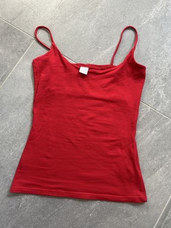 Débardeur rouge taille S Camaieu 