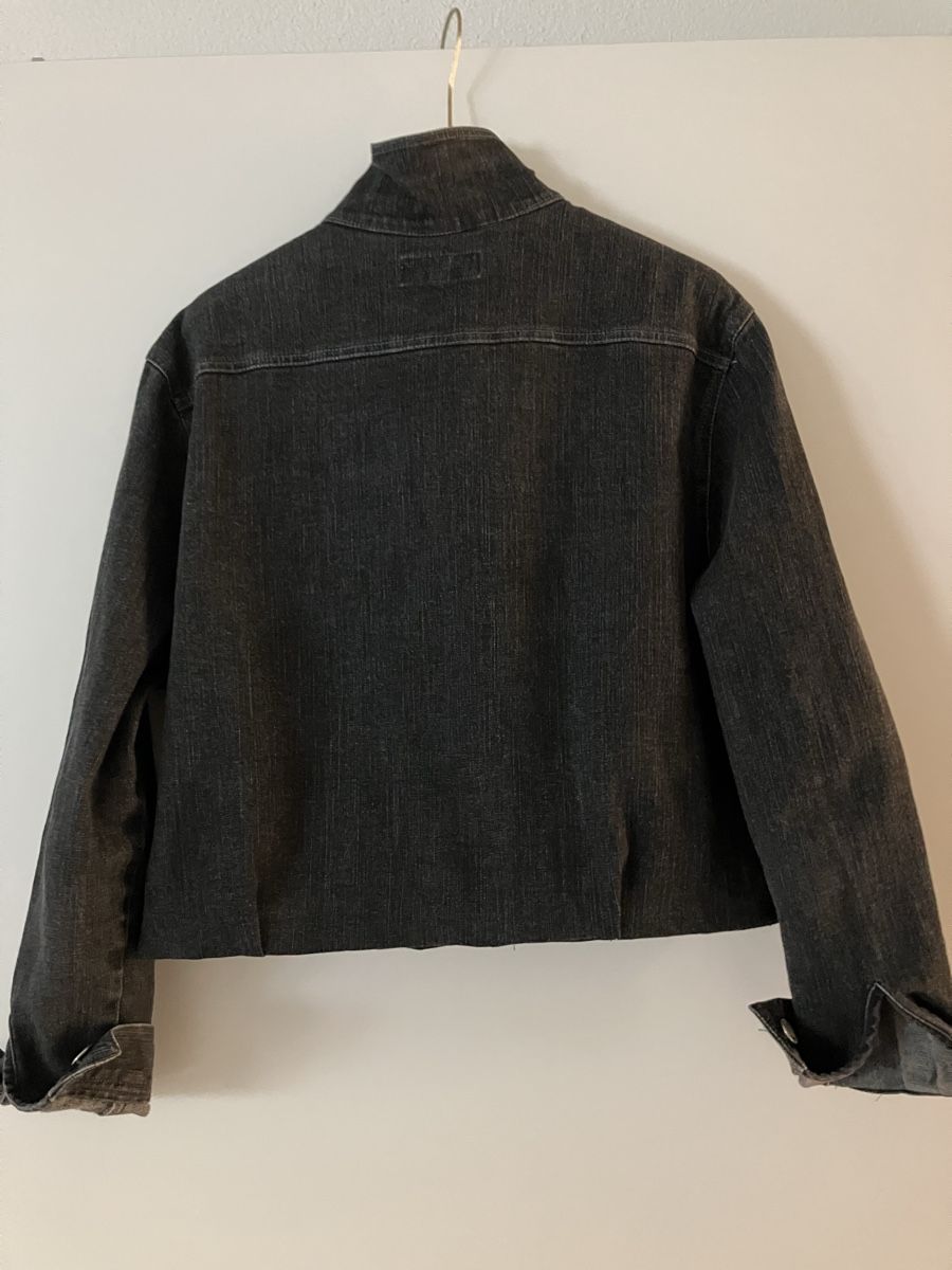 Vestes: Upcycled Olivades Bomberjacke Gr 38 graphit – Neuf (Voir description) à Stäfa par ummroxana 1