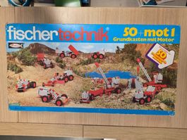 Fischertechnik 50+1 inkl. Ergäzungskasten 50/1-50/2-50/3