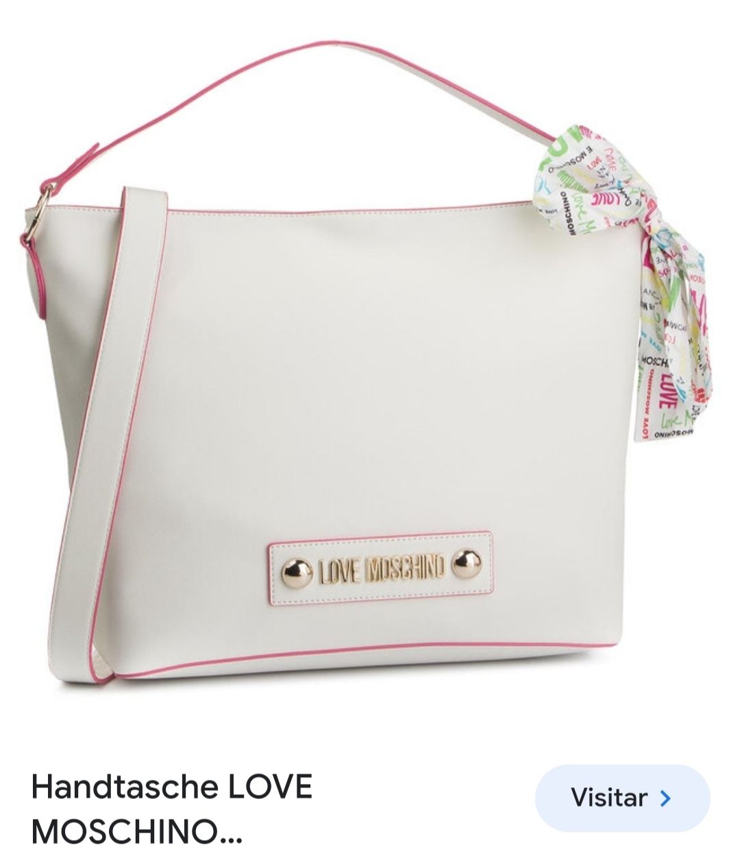 Moschino Borse da donna: borsa Bianca Love Mosquino – Nuovo (secondo la descrizione) da Regensdorf venduto da LilianMaurer