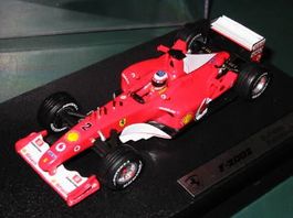 Ferrari F-2002 R. Barrichello * Hot Wheels 1:43