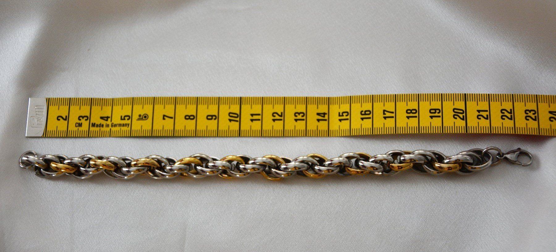 Bracelets: Armband / Armkette bicolor – Neuf (Voir description) à St.Gallen par Marcopolo71 1