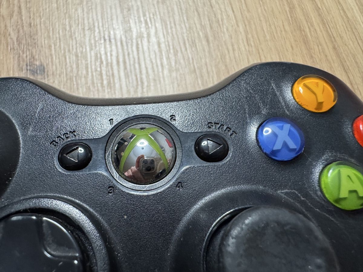 Microsoft Controller: Original Microsoft Xbox 360 Wireless Controller schwarz – Difettoso da Biberist venduto da etesummer 1