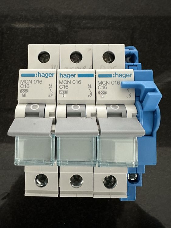 Produktbild von Kober. Leitungsschutzschalter 1P N 6kA B-Charakteristik 13A 1 Modul