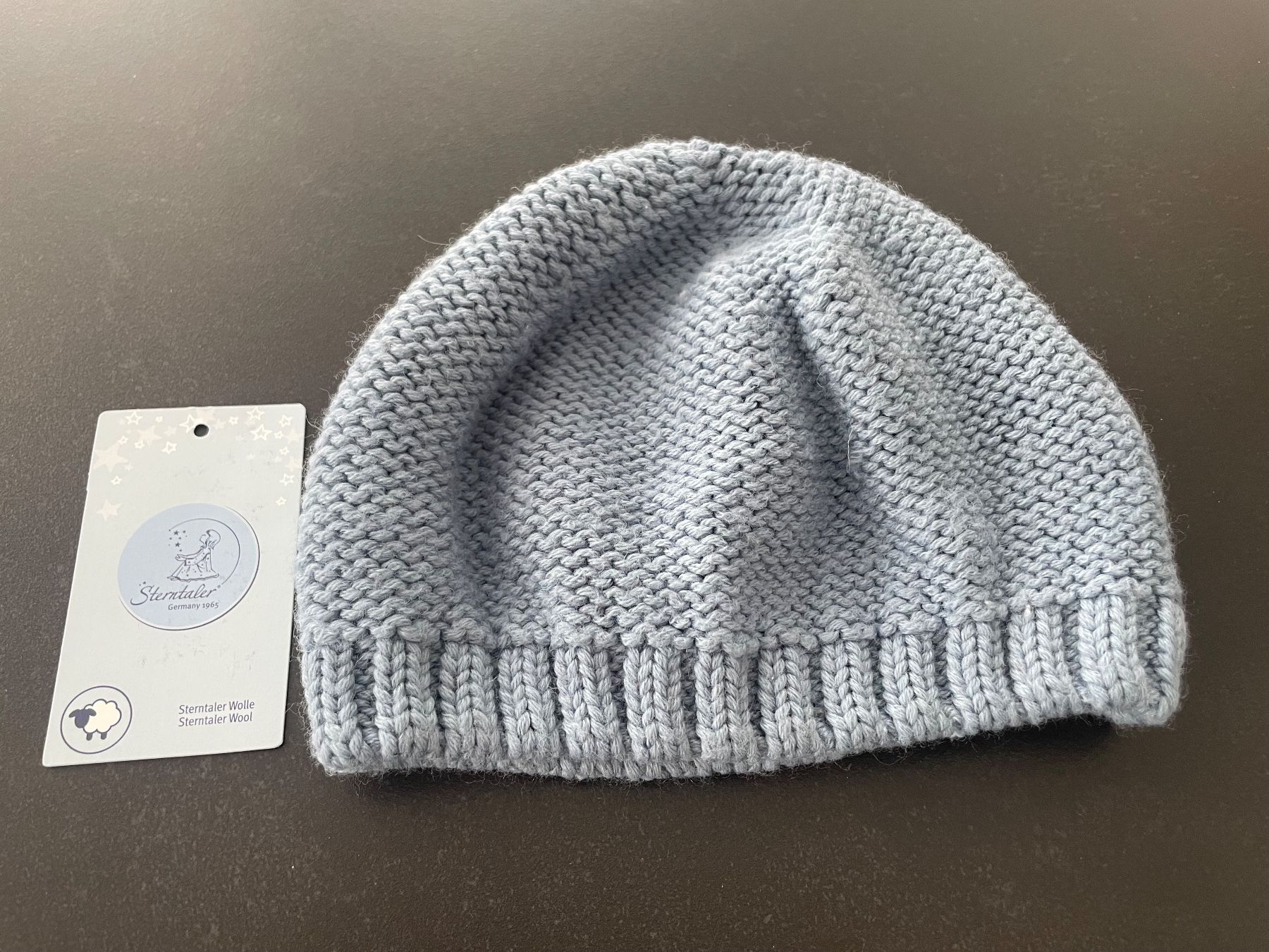 Sterntaler Mützen & Schals: Sterntaler Mütze mit Wolle, hellblau, Gr. 47 – Gebraucht aus Wohlen AG von kissne4