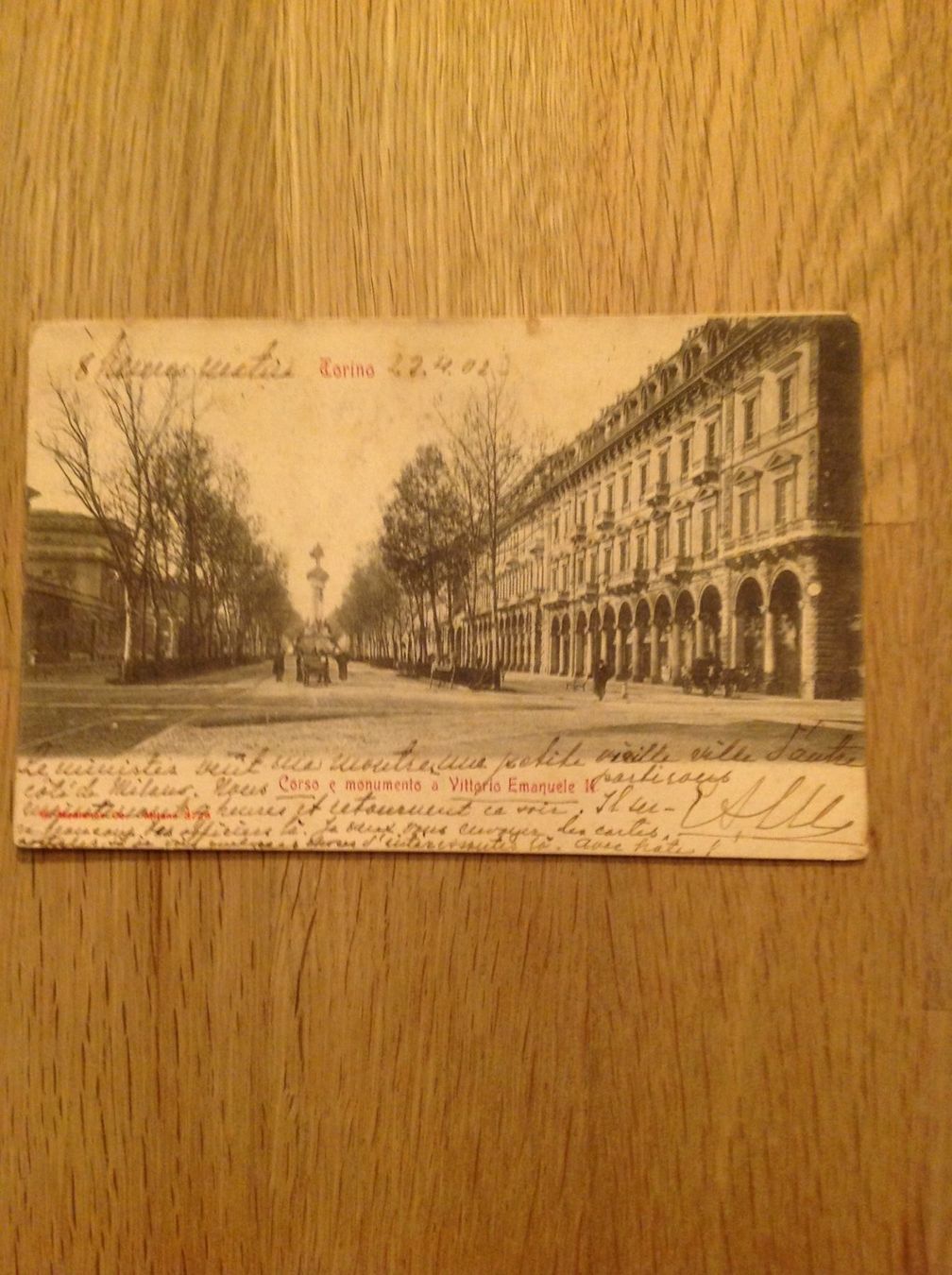 Cartoline postali: Carte postale deTurin de 1902 TTB – Usato da Villars-sur-Glâne venduto da Graca03 2