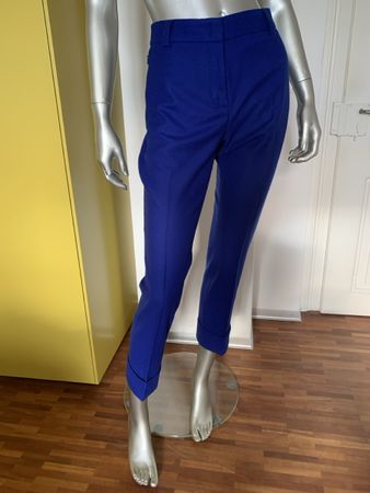 AKRIS: Stylische elegante royalblaue Hose, 36, Top Zustand!