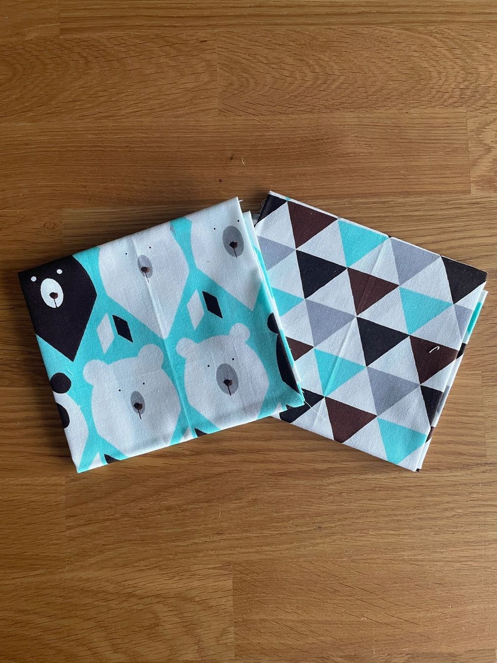Stoffe: Fat quarter/Coupon patchwork-couture Ours et Panda – Neu und originalverpackt aus Gland von san_xz5j
