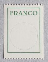 1733) Nr. 5, Francozettel postfrisch Kt  50.-