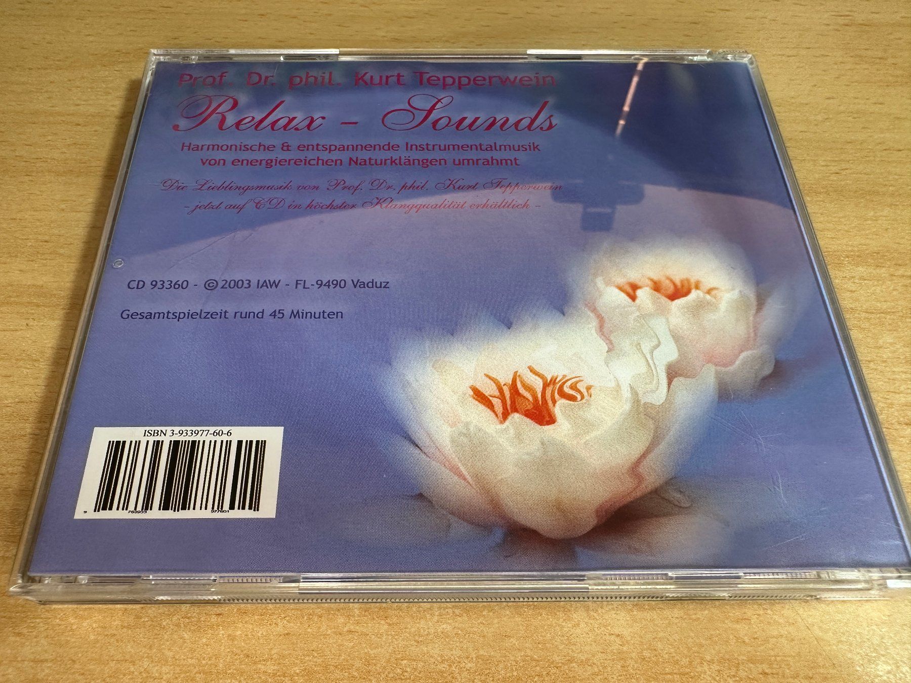 CD: H1 Kurt Tepperwein - Relax Sounds – Usato da Rikon im Tösstal venduto da Alpenmutz 1