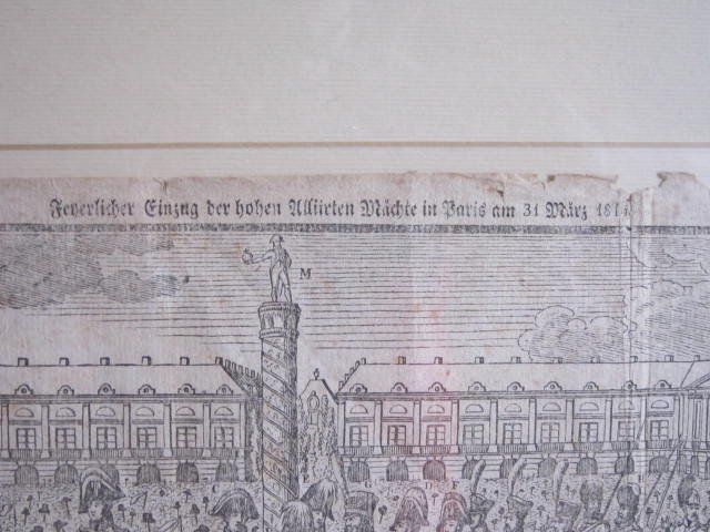 Xilografie: Holzschnitt, Paris 1815 – Usato da Moosseedorf venduto da MarcPSahli 3