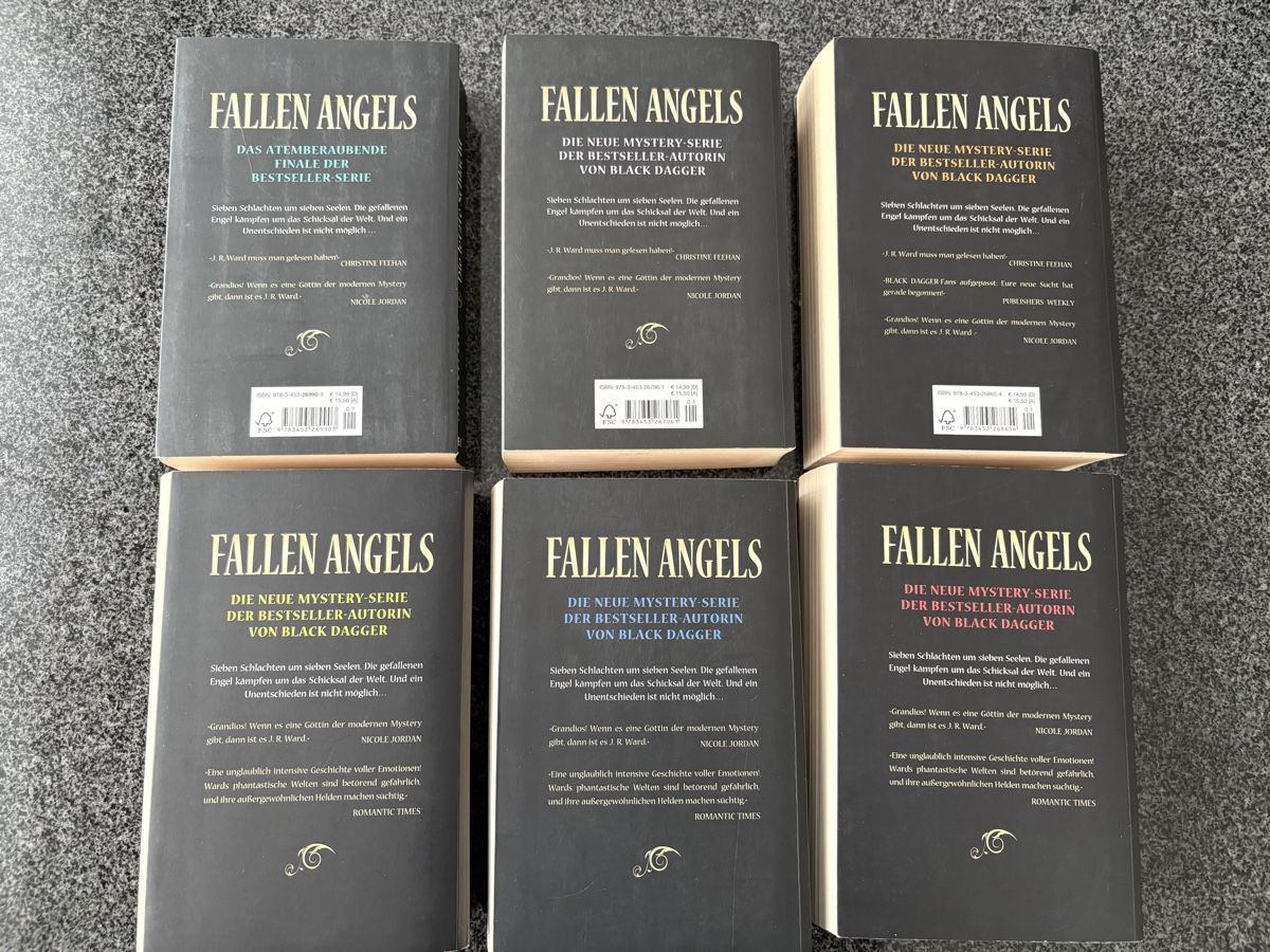 Libri: Fallen Angels komplette Reihe – Usato da Belpberg venduto da Ranukel 1