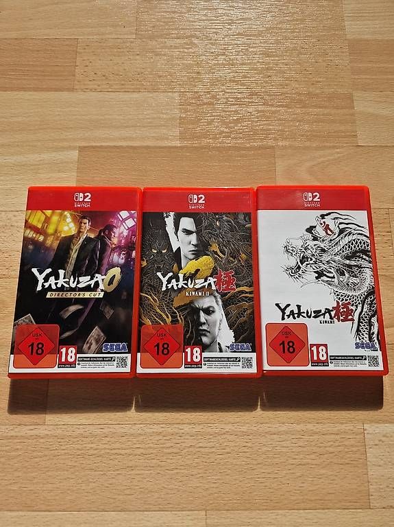 Nintendo Giochi: Yakuza Switch Bundle  0 Director's Cut + Kiwami 1&2 – Usato da Fahrwangen venduto da luk_bhw7